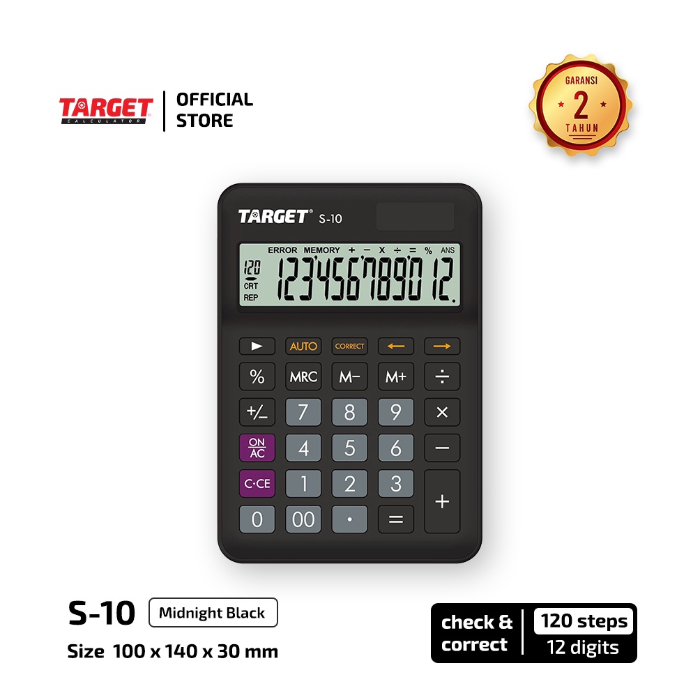 

Target S 1 Dekstop Calculator 12 Digit ART O7P6