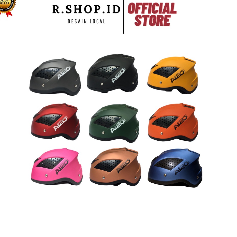 PROMO  Helm Sepeda Dewasa Helm Sepeda Aizo Helm Sepeda Lipat MTB Helm Sepeda Pria Wanita