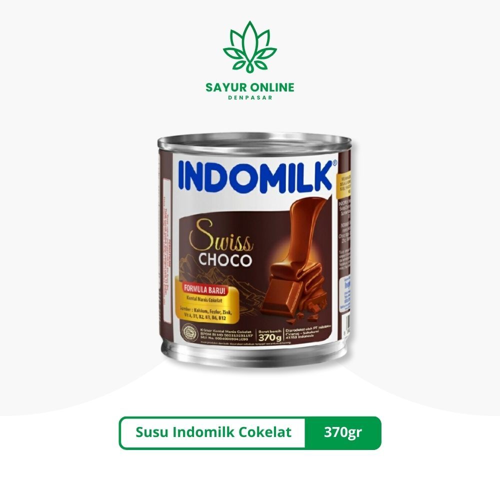 

Susu Kental Manis Indomilk Cokelat Kaleng 370gr - Sayur Online Denpasar