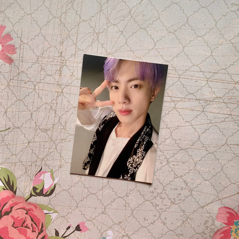 pc clipboard jin 5th muster photocard seokjin bts