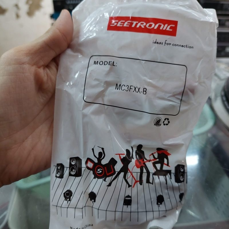 jack XLR female seetronic black original