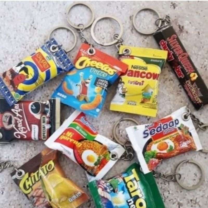 [ SHAFANA ] SNACK Miniatur GANCI / MAGNET kulkas indonesian food
