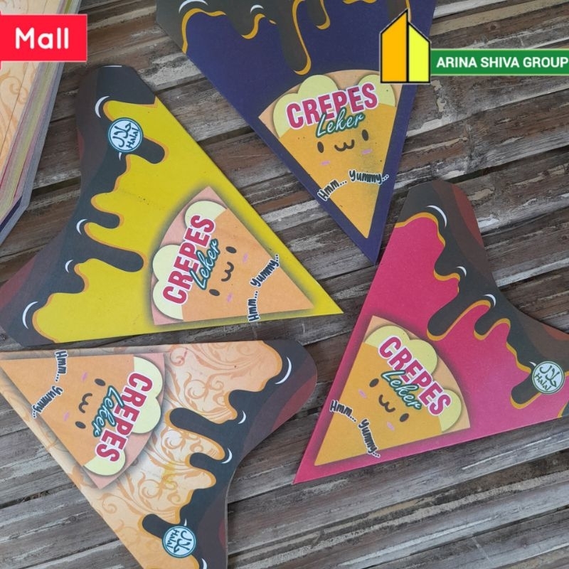 

100 LEMBAR KEMASAN CREPES JUMBO BAHAN DUPLEK PUTIH SUPER QUALITY | KERTAS KREPES CRISPY HIGH QUALITY | BOX LEKKER WAFFLE CROFFLE MURAH PRODUK TERBARU | TOKO KEMASAN ONLINE | TOKO ANEKA KEMASAN OFFICIAL | ARINA SHIVA GROUP | SHIVACORP 2096
