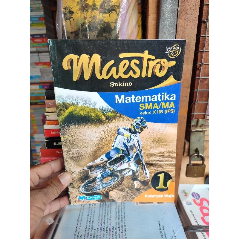 Maestro. matematika. wajib. kelas 3 SMA. IPS. masmedia