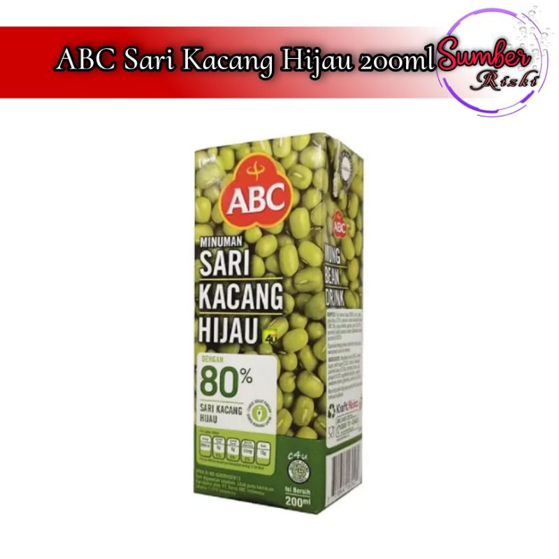 

ABC Sari Kacang Hijau 200 ml Segar