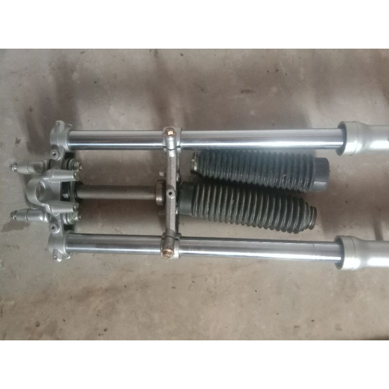 Suspensi depan kawasaki KLX