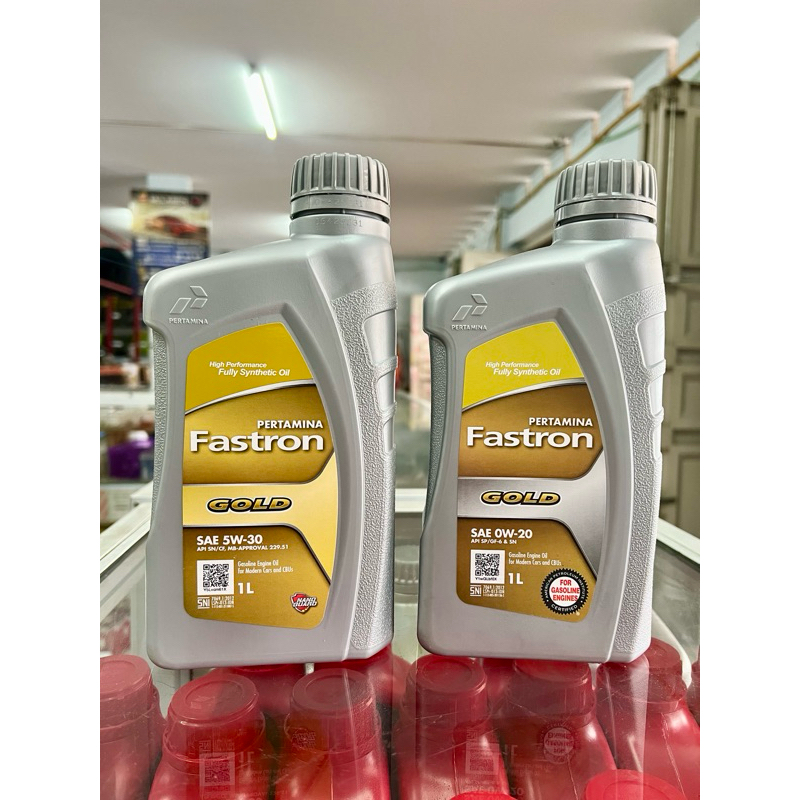 Oli Pertamina Fastron Gold 0w20 / Fastron Gold 5w30 (1L)