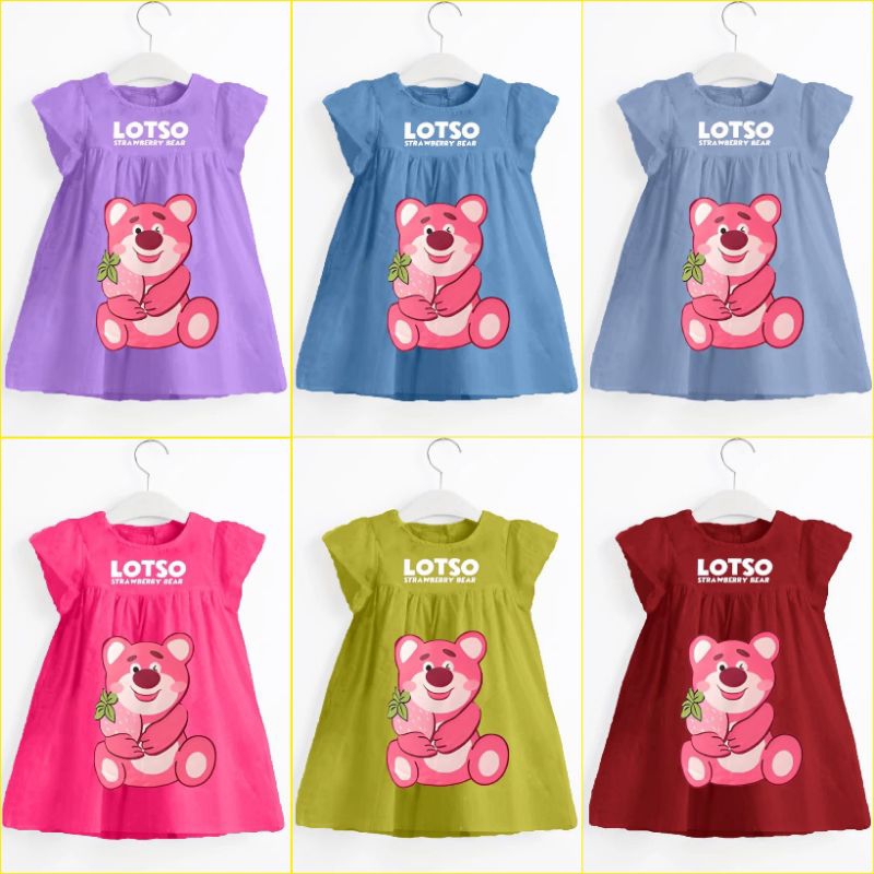 DRESS BALITA LOTSO / Dress Anak Balita