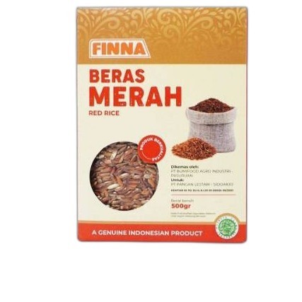 

FINNA BERAS MERAH 500GR