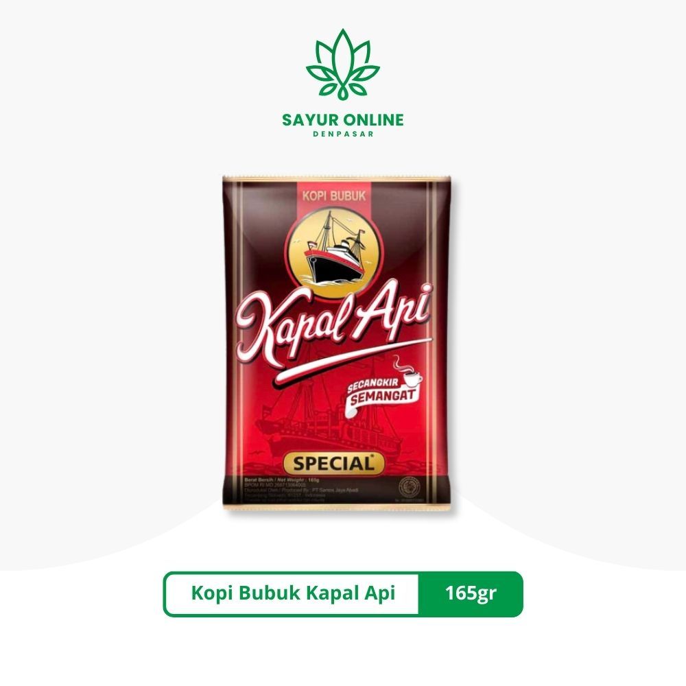 

Kopi Bubuk Kapal Api 165gr - Sayur Online Denpasar