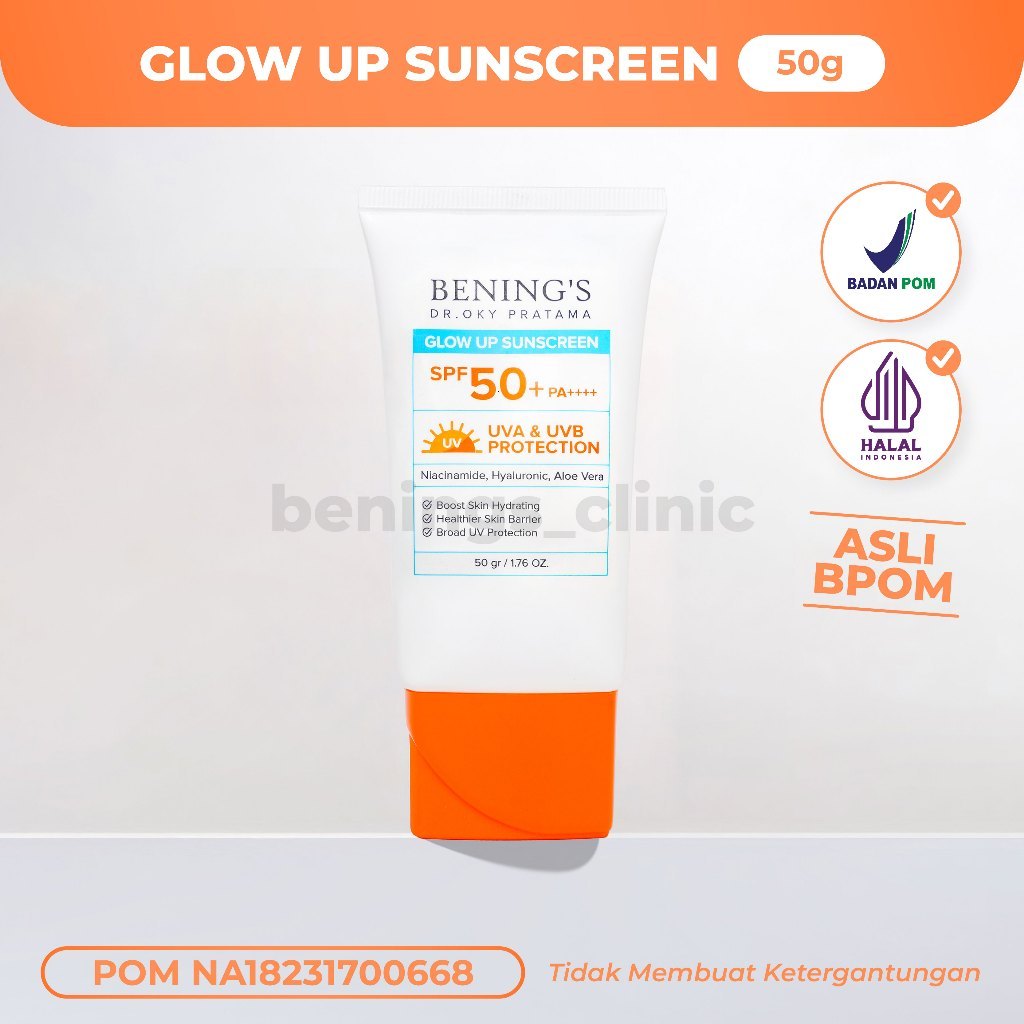 Bening's Sunscreen Spray Bening Skincare By Benings Clinic