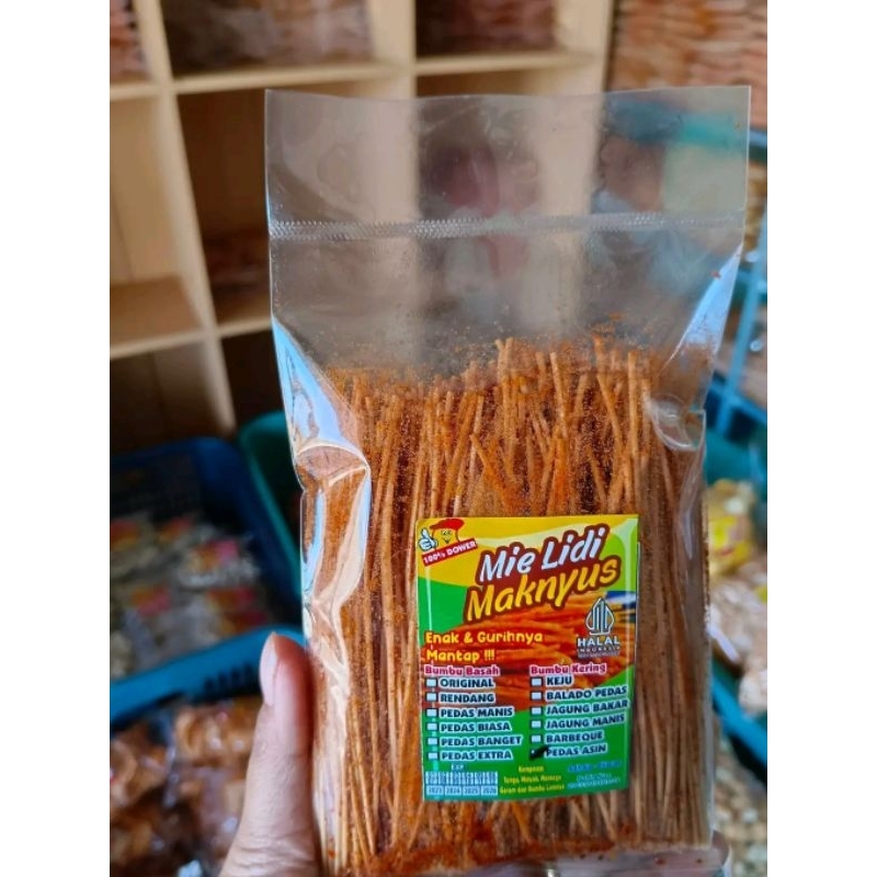 

MIE LIDI PEDAS GURIH 120g/MIE LIDI MAKNYUS