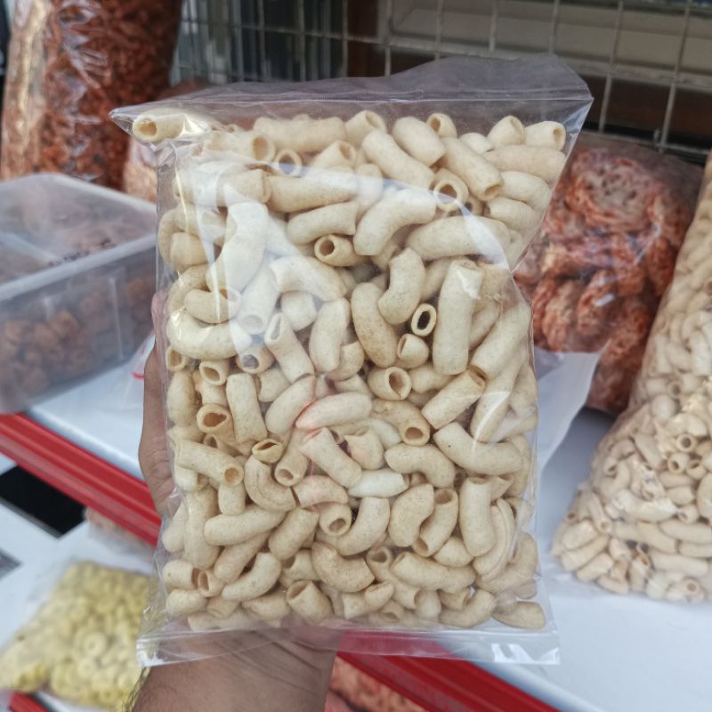 

Camilan Macroni Kecil Gurih Kriuk