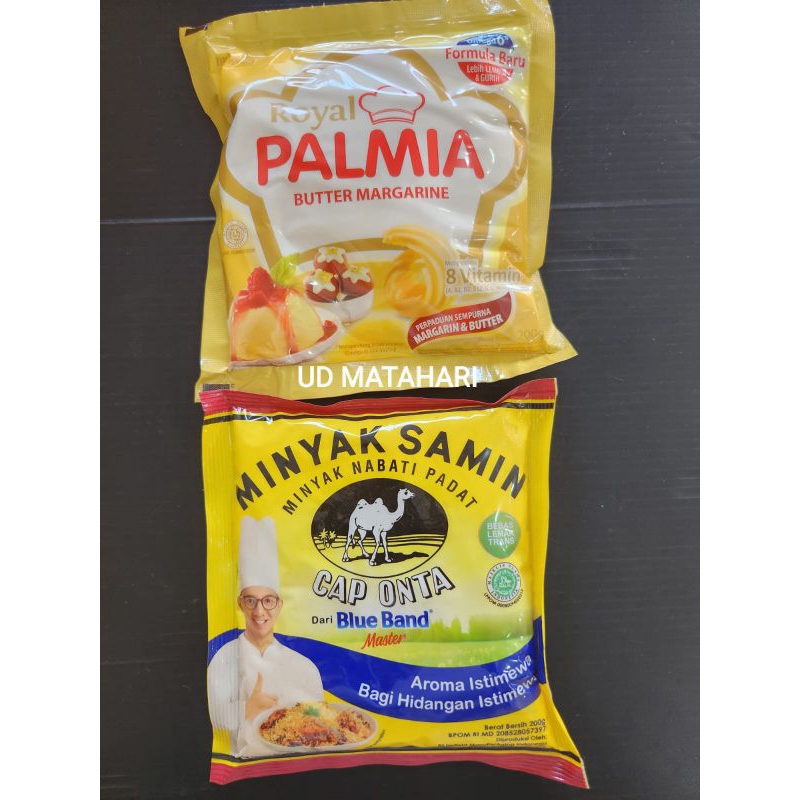 

Margarine Palmia Royal 200gr / Minyak Samin 200gr / Palmia / Samin