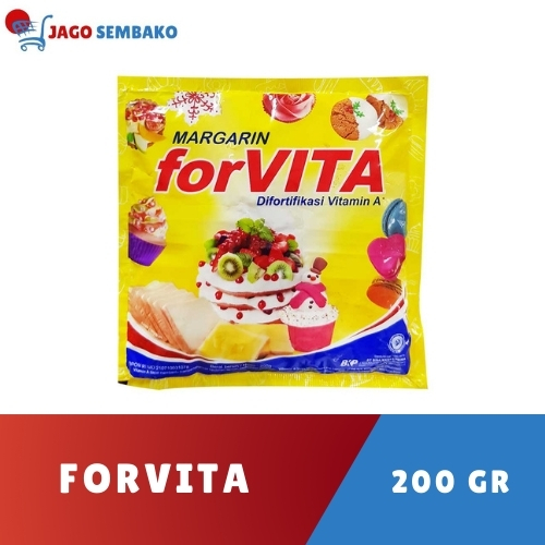 

forVITA - Margarin Krim Sachet Serbaguna 200 gr - MENTEGA