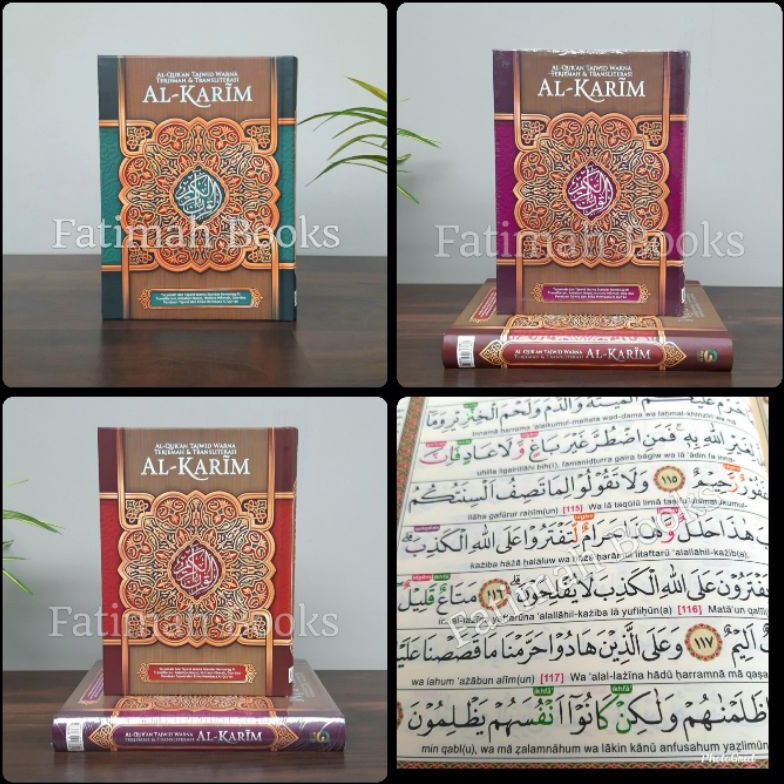Alquran Alkarim A5 Al Quran Tajwid Terjemah dan Latin ART J4M3