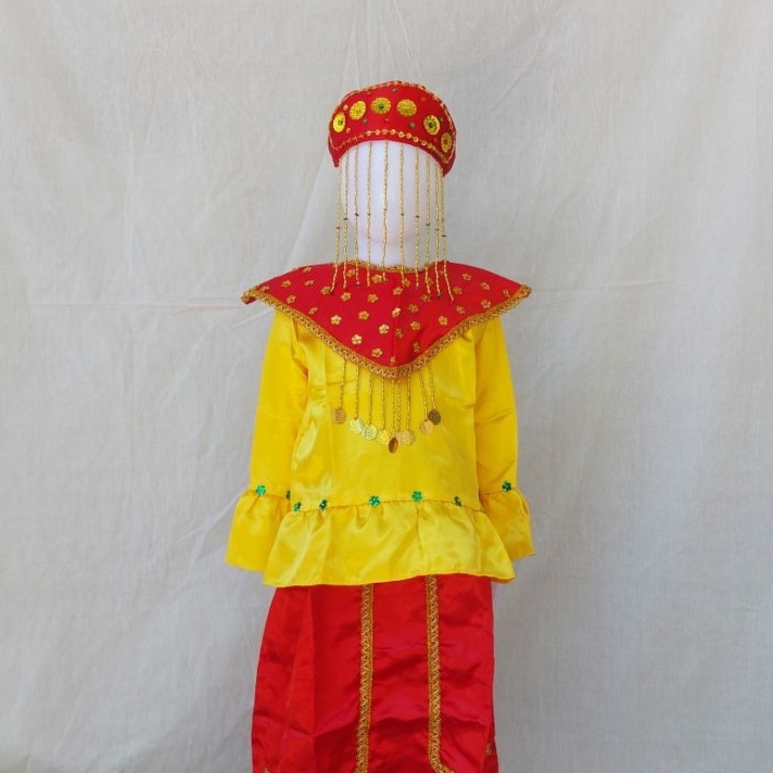 ORIGINAL Baju Adat Betawi Anak Perempuan  Baju Adat Betawi Anak Kecil  Baju Betawi Anak Perempuan On