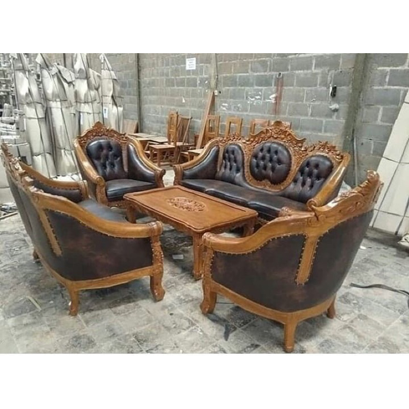 Kursi tamu Ukir ganesa Jati mewah ( kursi tamu minimalis jati,kursi tamu jati klasik,kursi sofa jati