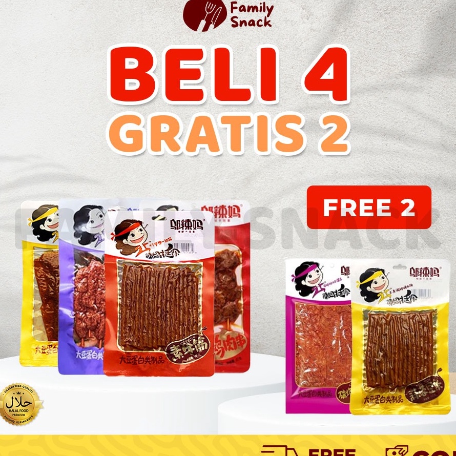 

Jangan Sampai Kehabisan Latiao Family Snack Buy 4 get 2 Free HALAL WULAMA LATIAO Bundle WULAMA GLUTEN FOOD CEMILAN SNACK A VEGETARIAN LATIAO