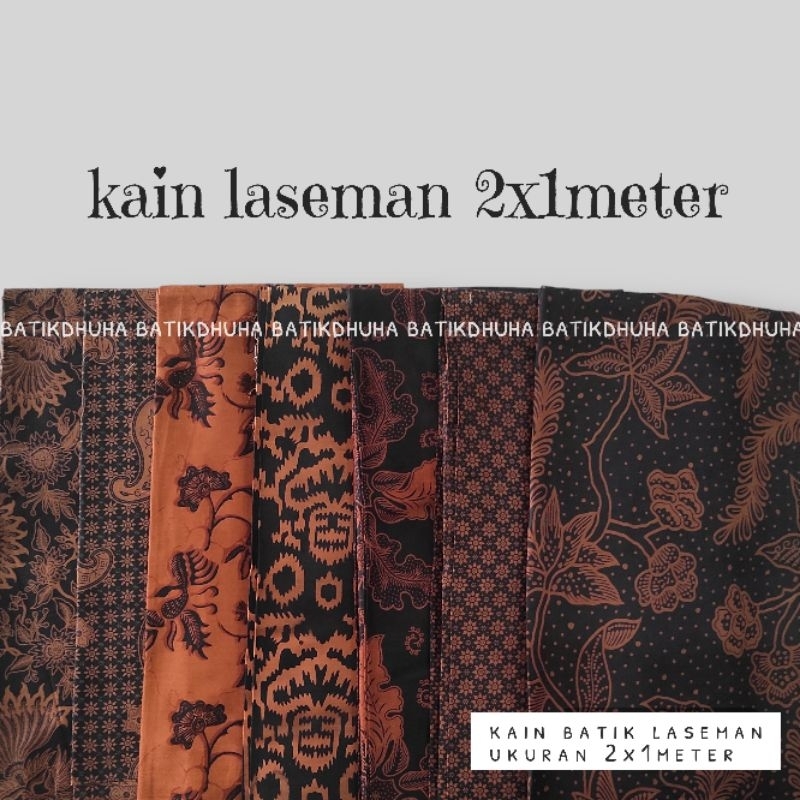 kain batik laseman genesan batik lawasan kain batik panjang 2x1meter