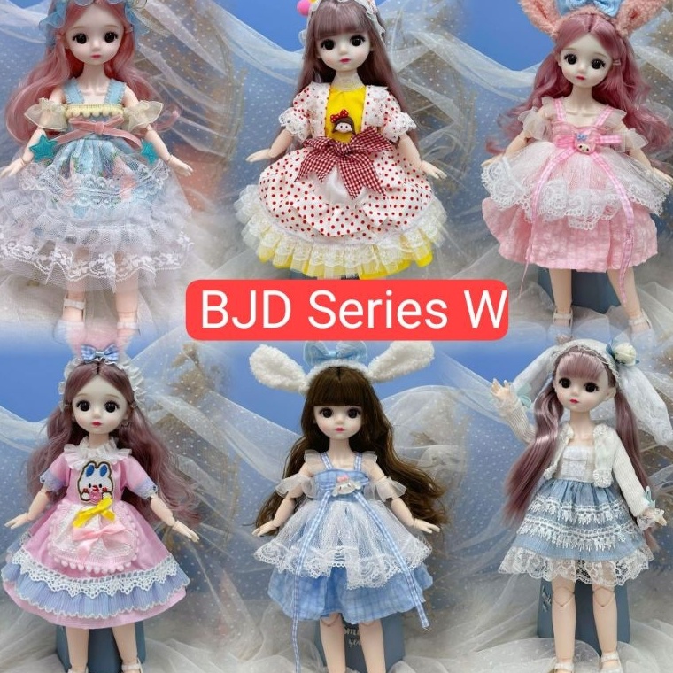 ART I97D Baru Datang Boneka BJD Dolls Seri PW Yuna Korea Princess Dress Up