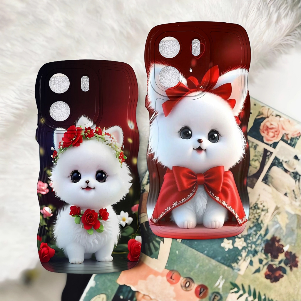 CGV-08 CASE VIVO Y03 2024 Softcase GELOMBANG Casing Vivo Y17s Pelindung Kamera