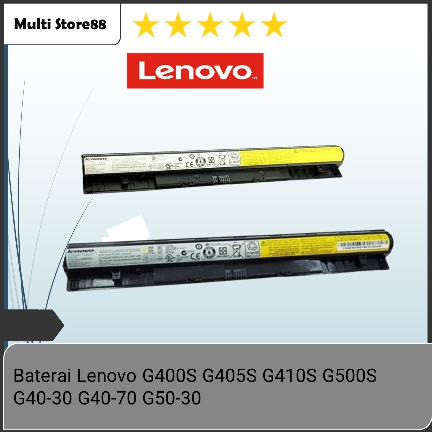 Baterai Lenovo G400S G405S G410S G500S G505S S410P G40-30 G40-70 G50-30
