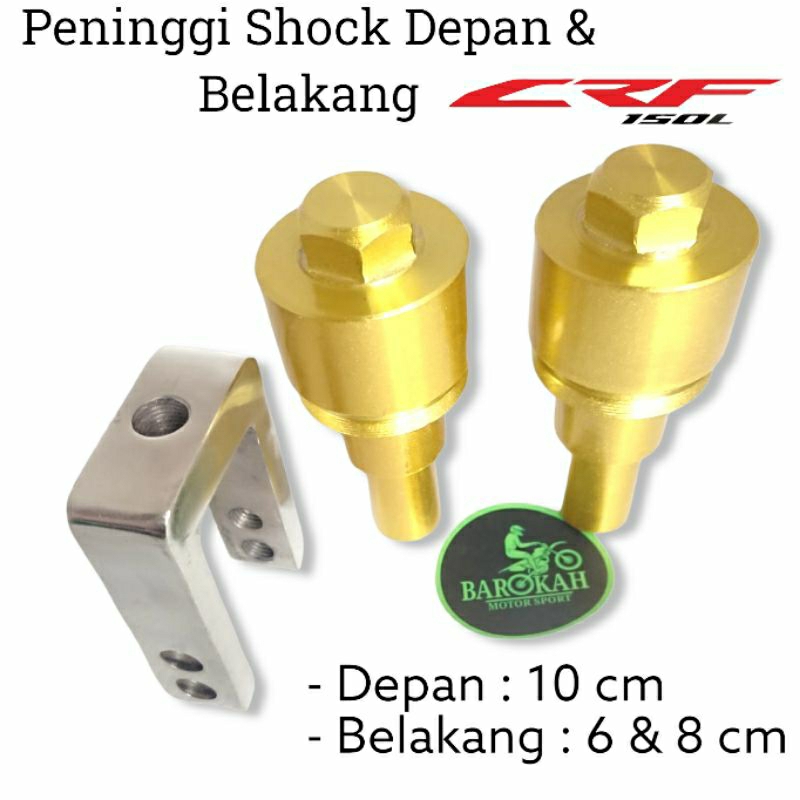 Peninggi Shock Depan Belakang Crf 150 L