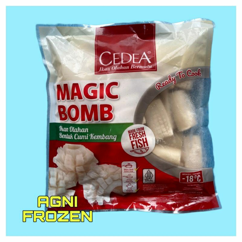 

CEDEA Magic Bomb 450 Gram Ikan Olahan Bentuk Cumi Kembang