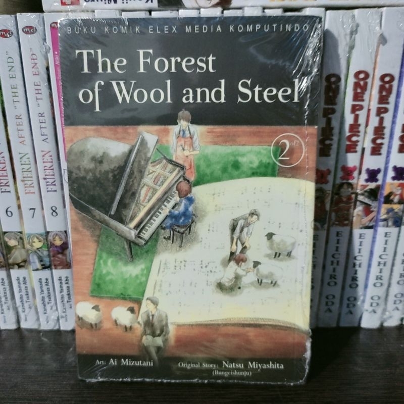 komik the forest of wool and steel vol 2 segel