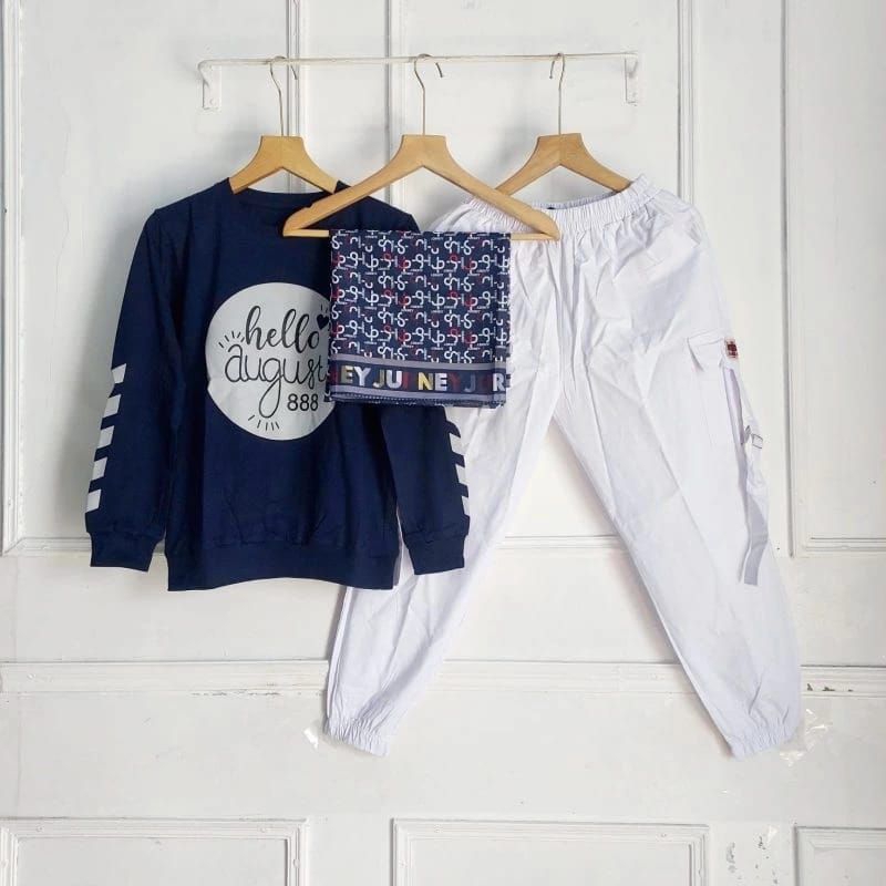 SET JOGGER JEVANNI KAOS COMBED