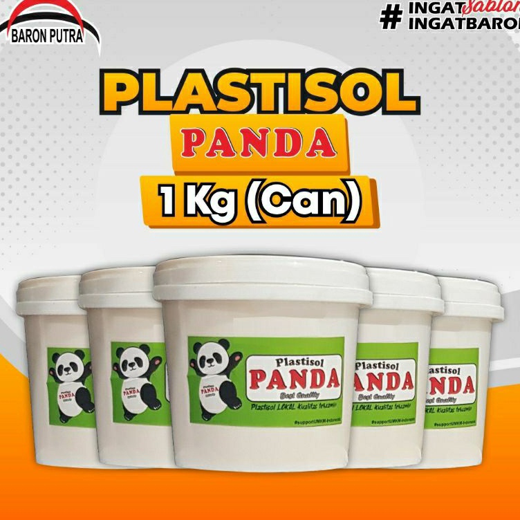 

PLASTISOL PANDA 1KG CAN ART O1E1