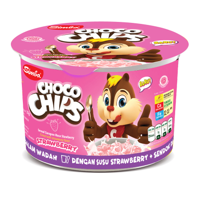 

Simba Choco Chips Sereal Cup Susu Strawberry 34 g