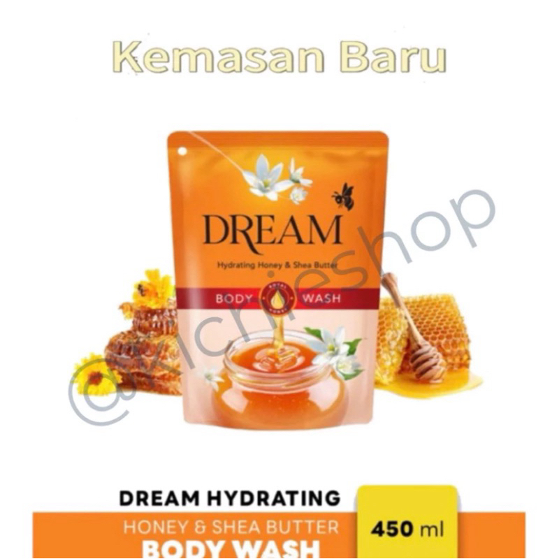 DREAM BODY WASH HERITAGE ROYAL HONEY 450ML