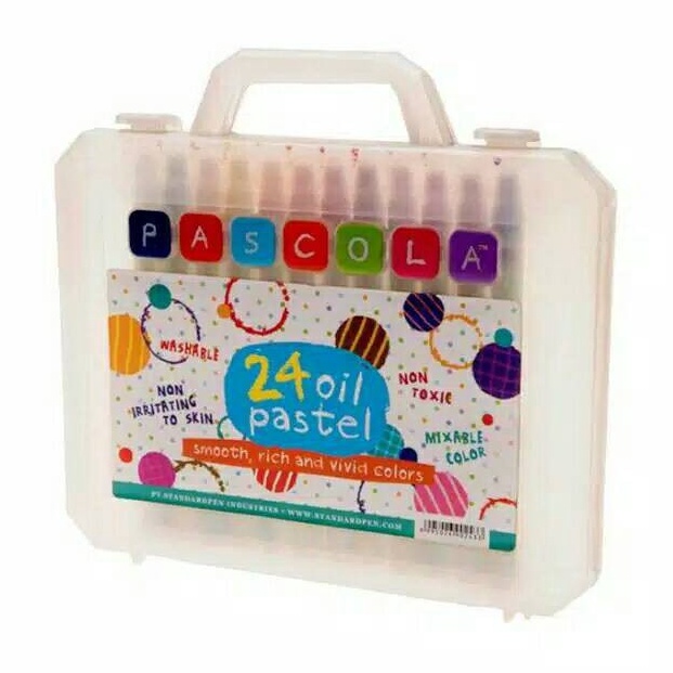 

KRAYONCRAYONOIL PASTEL PASCOLA ISI 24 WARNA ART O1P3