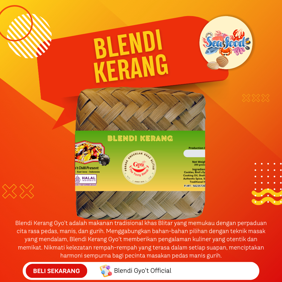 

BLENDI KERANG GYO'T Kemasan Besek