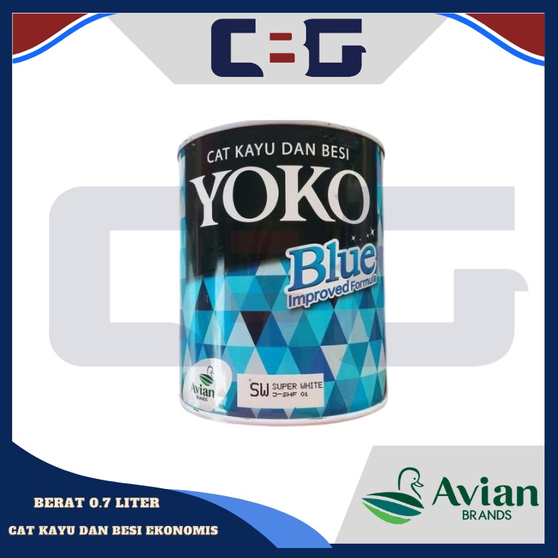 

CAT MINYAK YOKO BLUE BY AVIAN PAINTS ART J2G9