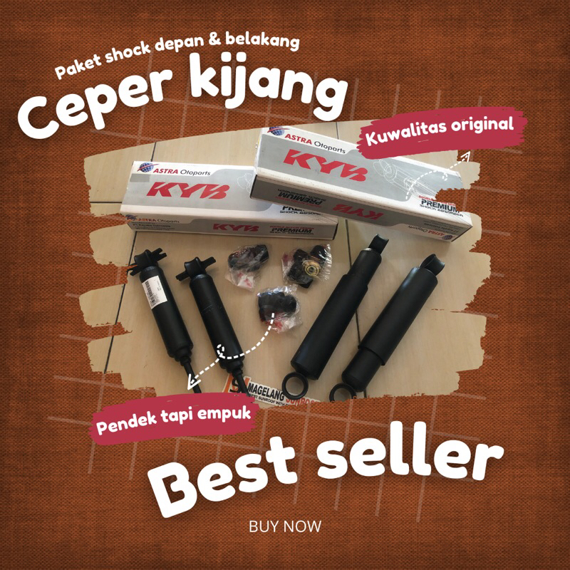 Paket Shock Ceper Untuk Kijang Kapsul dan Super
