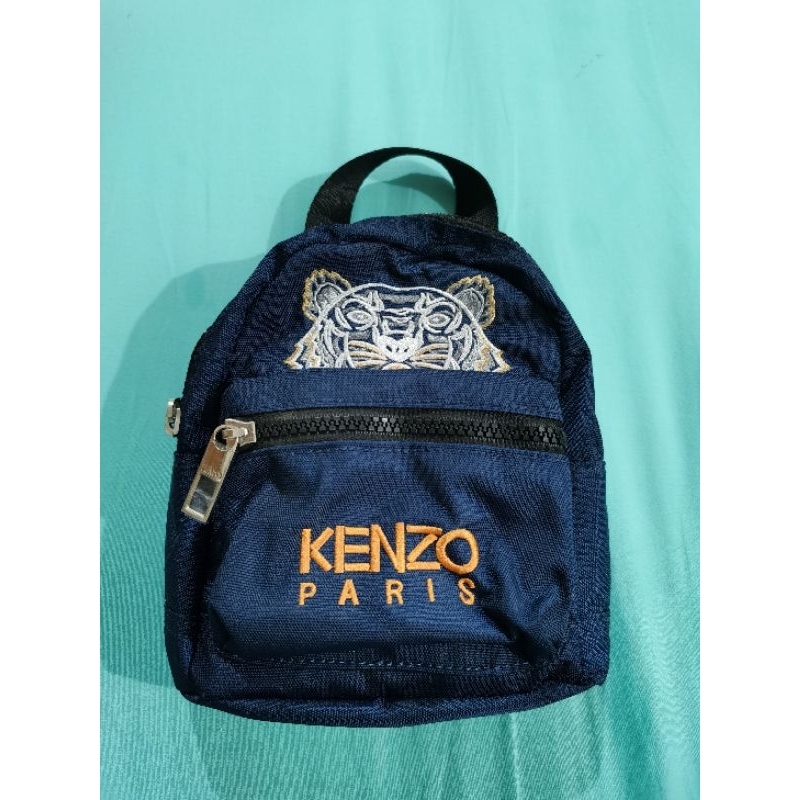 Kenzo mini bebeboo backpack navy blue 100% original preloved