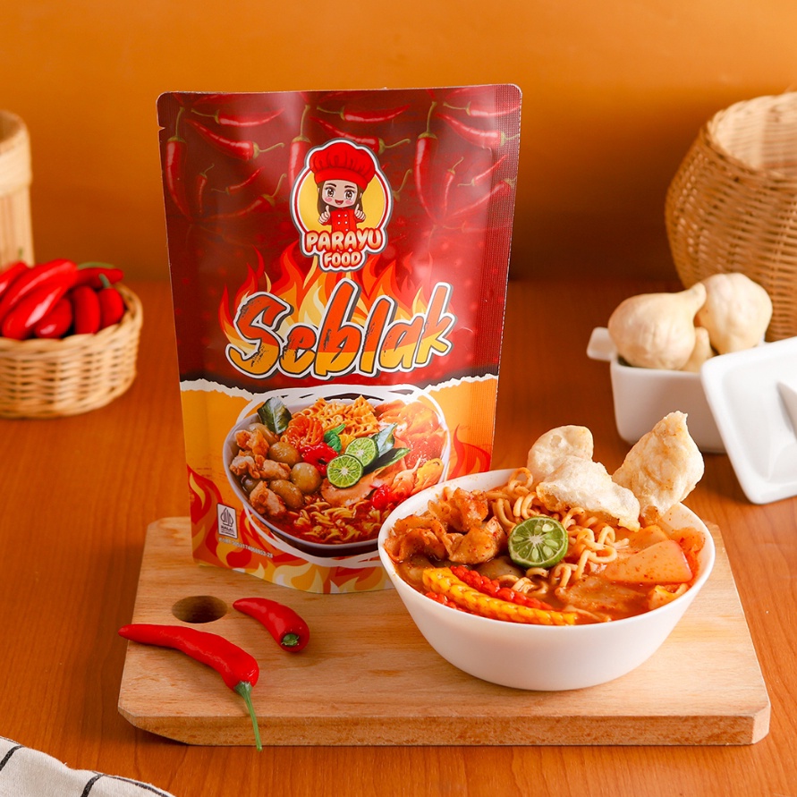 

GROSIR Parayu Food Seblak Instant Pouch 195 Gram
