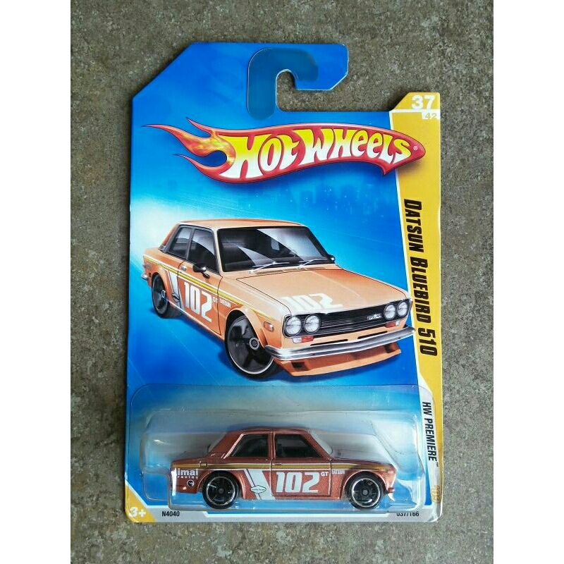 Hotwheels Datsun Bluebird 510 Coklat First Edition ( Collector most wanted)