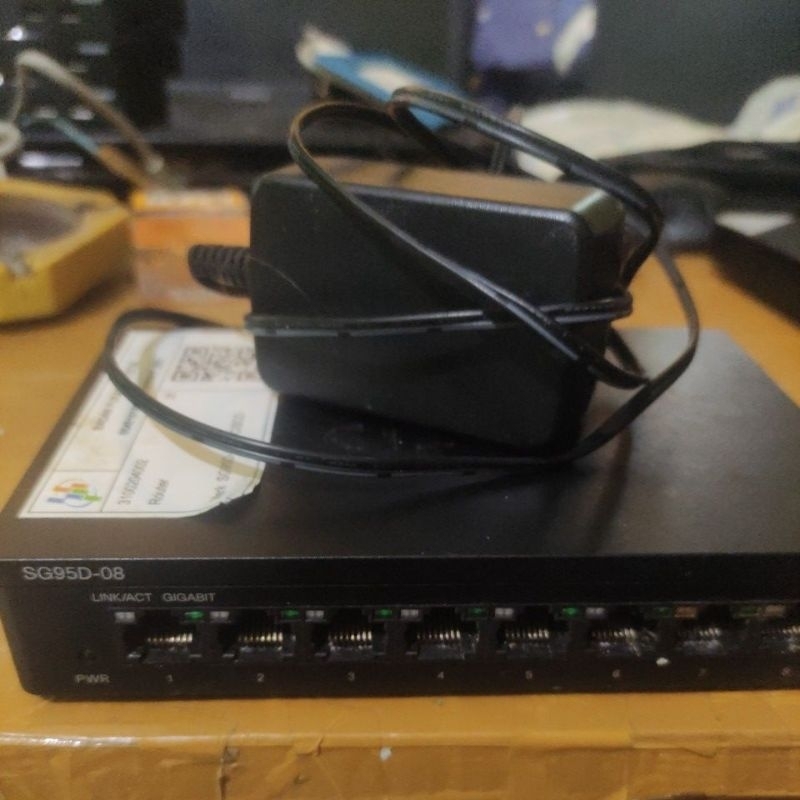 cisco sg95d 08 gigabit normal bergaransi