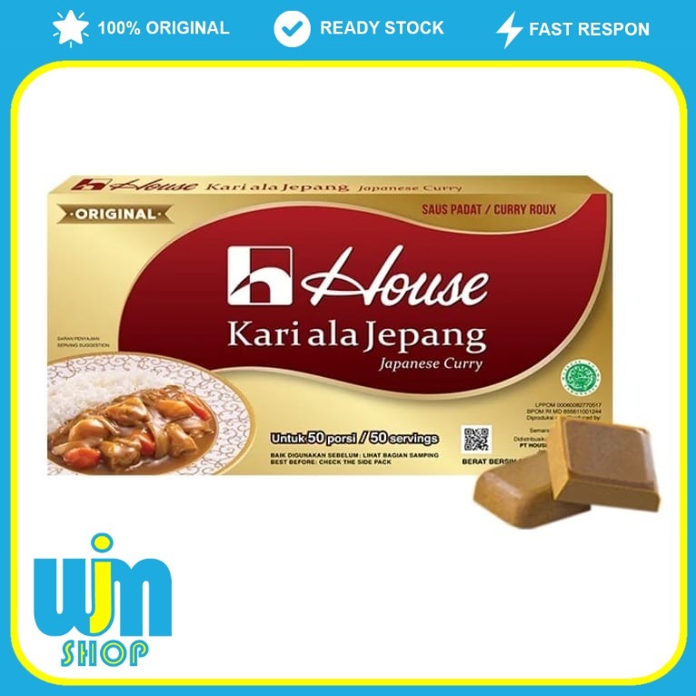 

House Kari Ala Jepang 935g Original Bumbu Japanese Curry Halal WJM Shop
