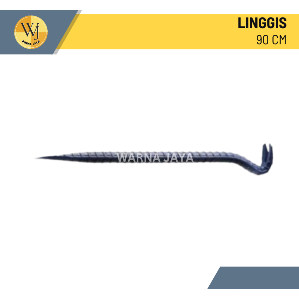 Linggis Besi Ulir / Linggis Panjang / Crowbar