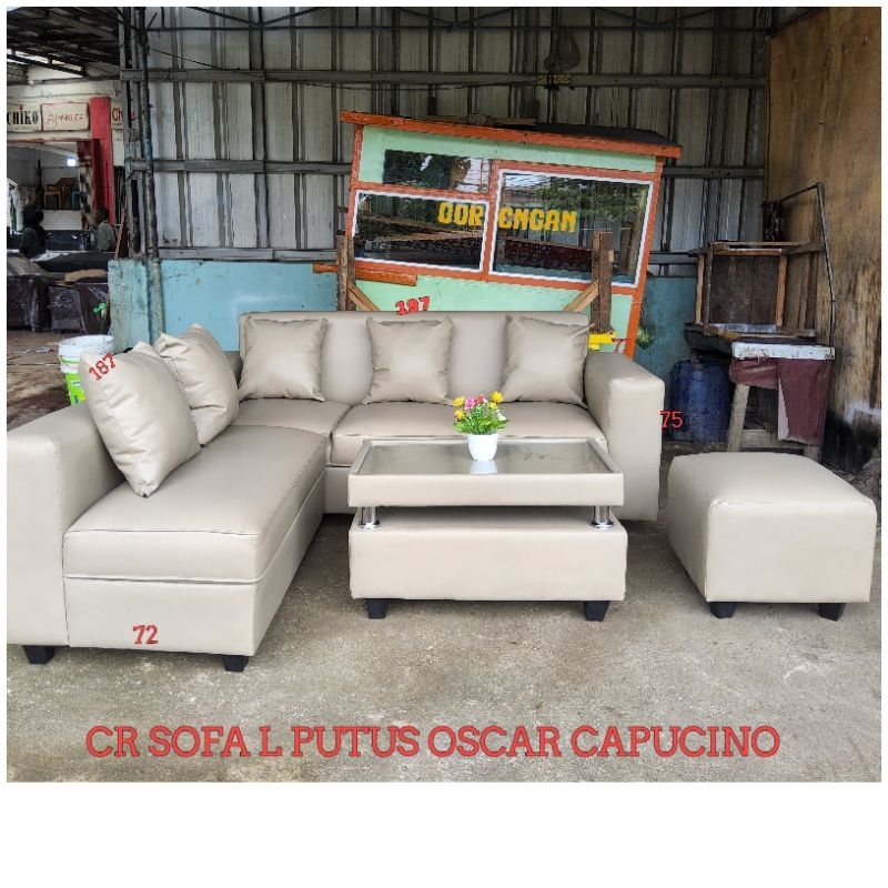 SOFA L PUTUS OSCAR CAPUCINO