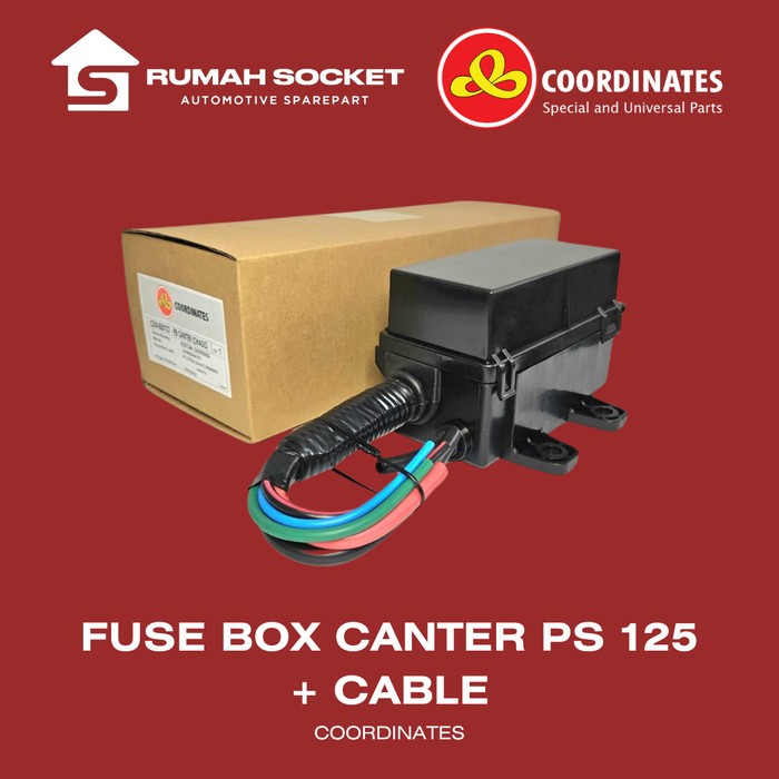 KOTAK SEKRING FUSE BOX PS125 CANTER CHASIS COORDINATES KABEL