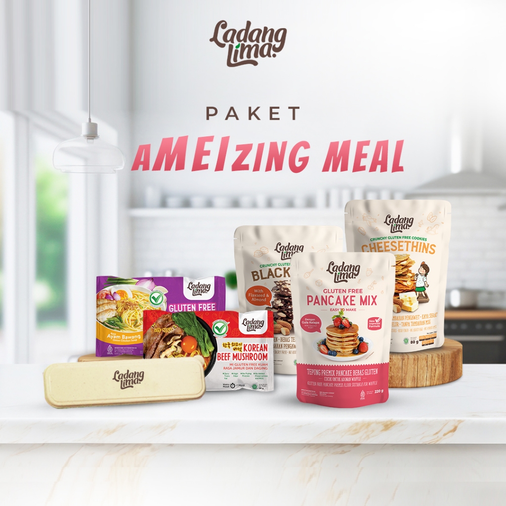 

PAKET AMEIZING MEALS - Ladang Lima Gluten Free & Healthy Food