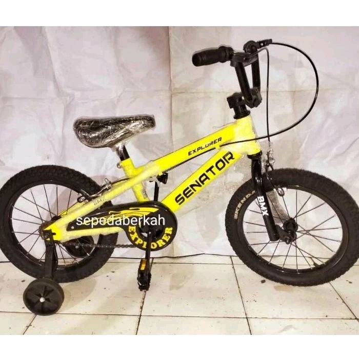 4ds Sepeda Anak BMX Senator 16 Inch Roda Bantuan