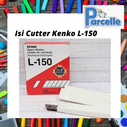 

ISI /REFILL CUTTER KENKO L-150 HARGA PER KOTAK ISI 5 PCS