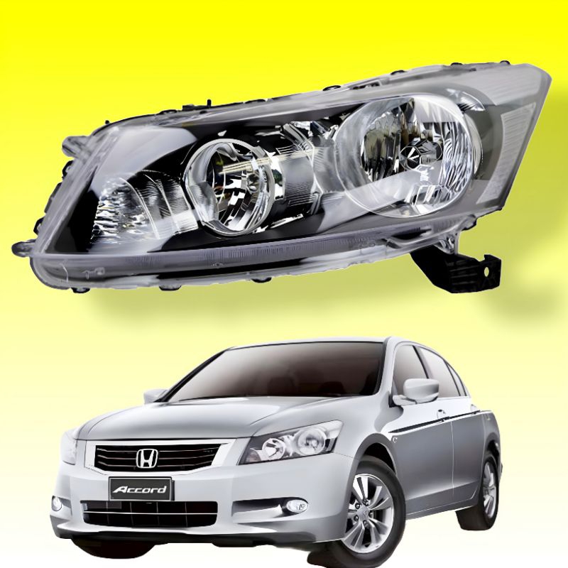 honda accord 2008 2009 2010 2011 2012 lampu depan head lamp headlamp